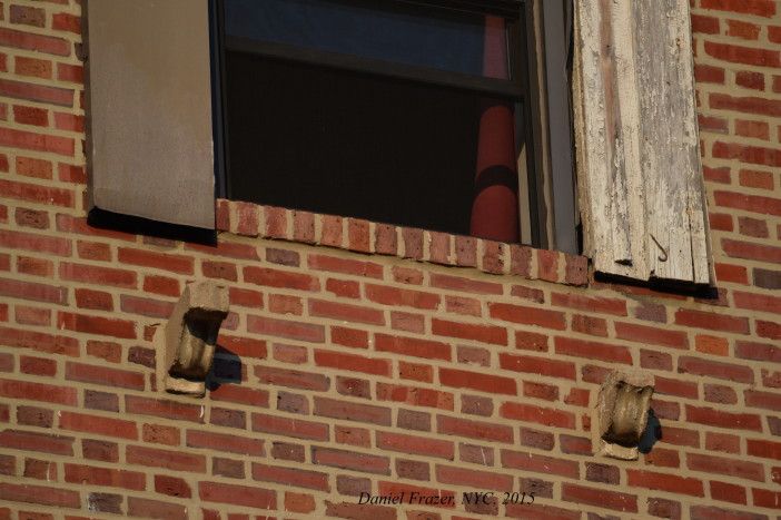 Stone flower brackets. (By Daniel Frazer)