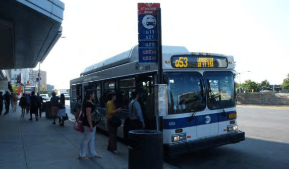 The MTA is adding new bus lanes to Woodhaven Boulevard. 