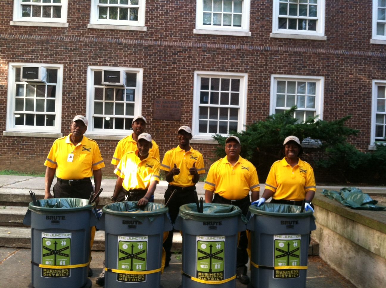 New Sanitation Crew Begins Cleaning The Flatbush-Nostrand Junction; Will Paint Over Graffiti, Remove Weeds & More