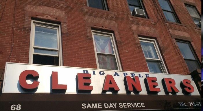 The new Big Apple Cleaners location on 4th Avenue