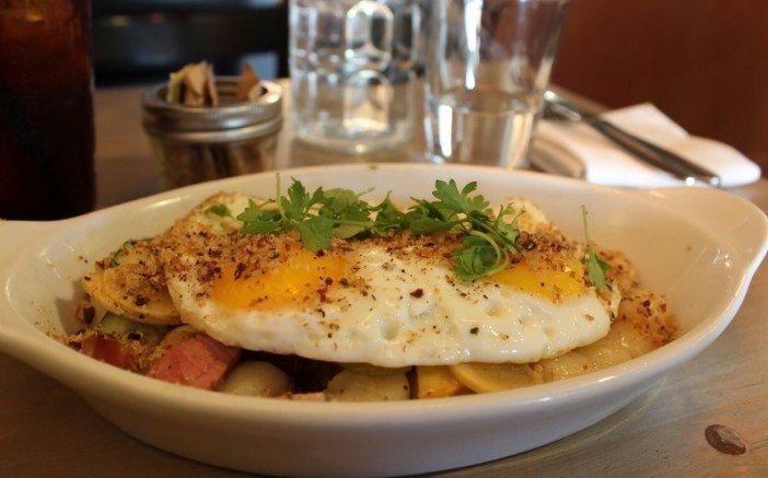 Breakfast Gnocchi at Krupa Grocery (Photo by Shannon Geis / South Slope News)