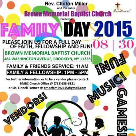 brown memorial baptist family day 2015