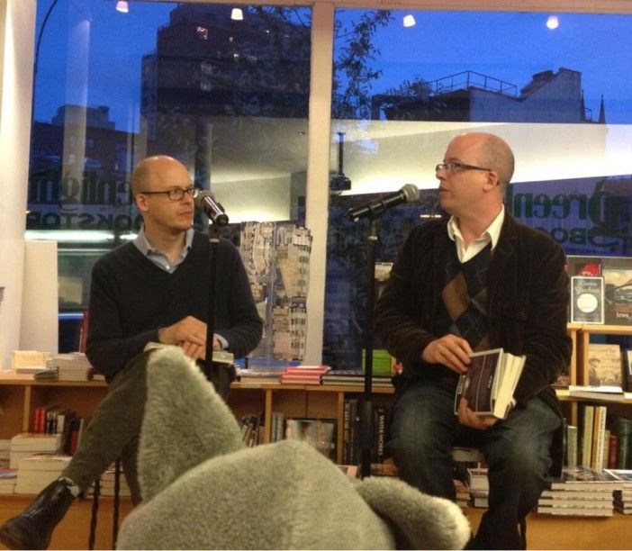 Lev Grossman and his brother, Austin (Photo via Lev Grossman)