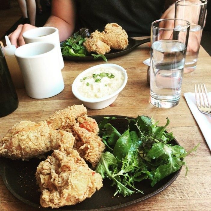 fried chicken at marietta in clinton hill