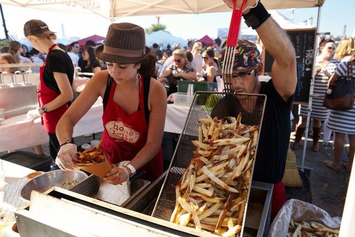 Mmm, fries (Photo via Smorgasburg