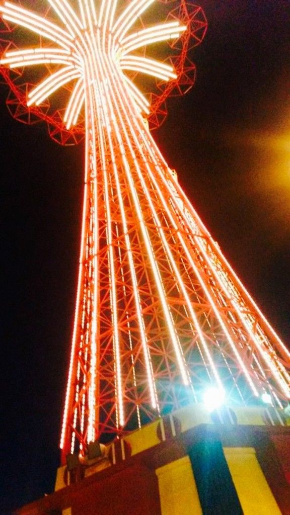 Coney Island Parachute Jump gold