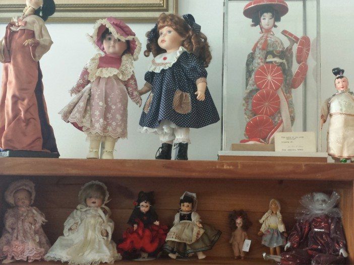 Collectible vintage and antique dolls