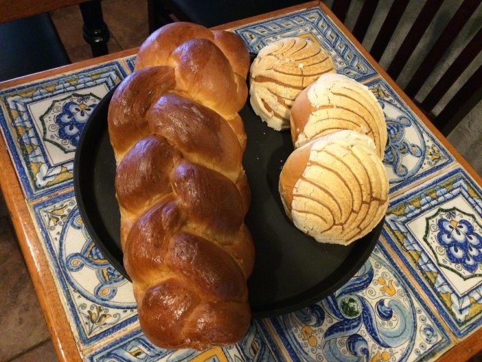 Challah and Conchas at La Boulangerie Lopez