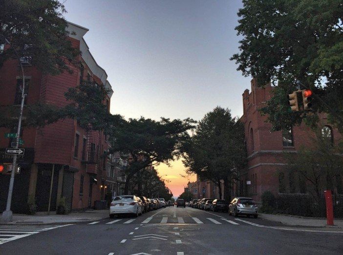 Sunset at 8th Avenue and 15th Street