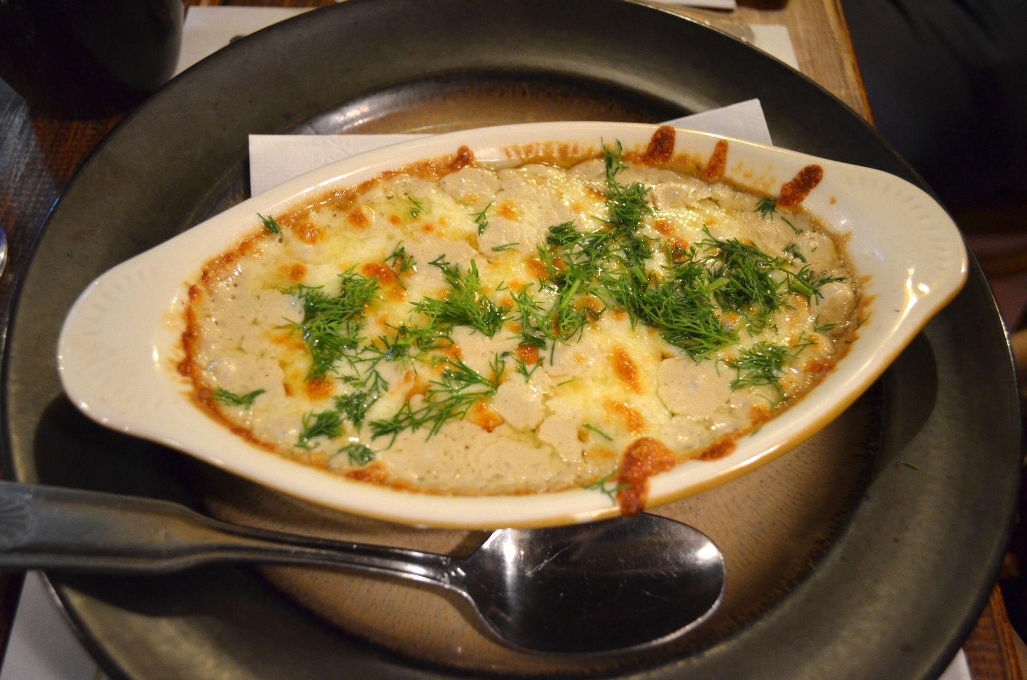 The Julienne with Mushrooms. (Photo: Alex Ellefson / Sheepshead Bites)