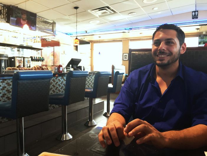 Adam Fathelbab owns parkview diner. Photo by Alyssa Pagano/Bensonhurst Bean