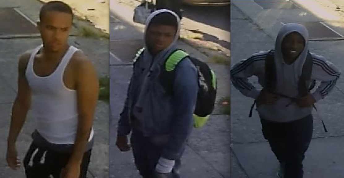 NYPD provided surveillance photos of three suspects.