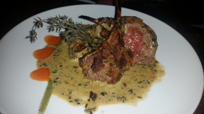 anchor and plow - rack of lamb