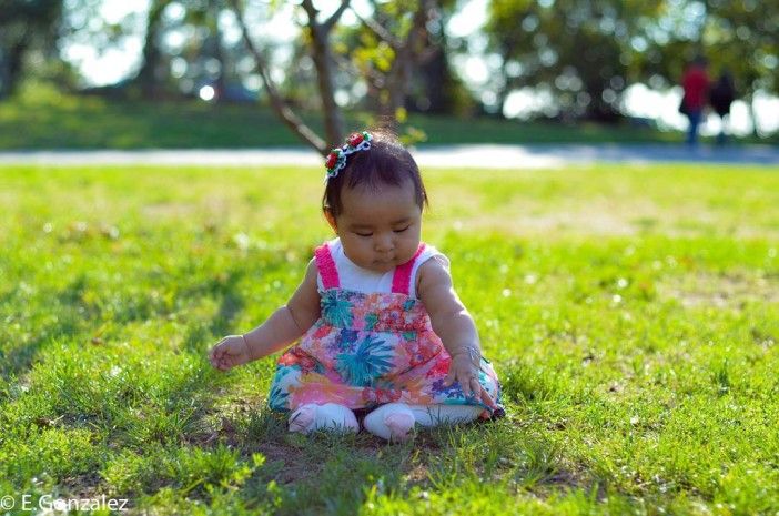 baby in Bensonhurst Park