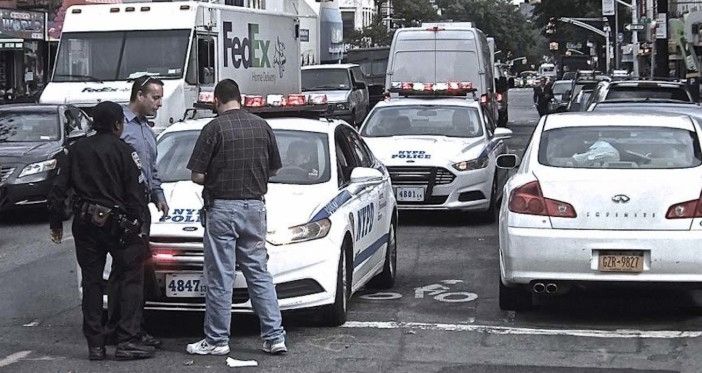 Crime scene on 5th Avenue