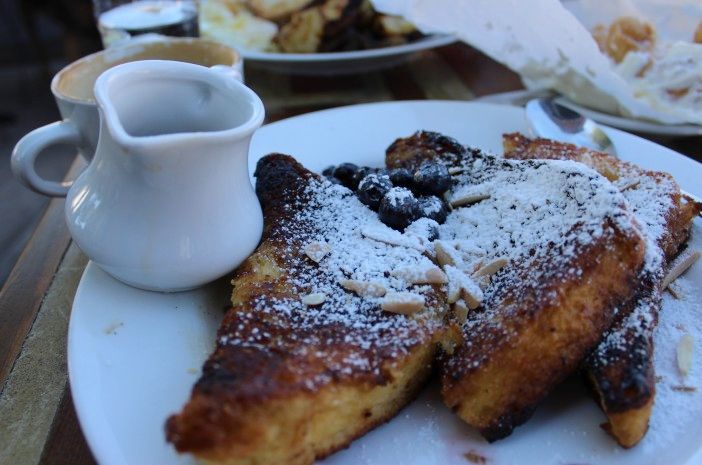 Challah French Toast. (Photo by Shannon Geis/Ditmas Park Corner)