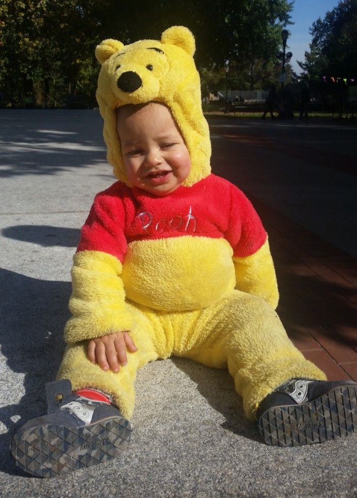 William Singer's second Halloween! (Photo by Fort Greene Focus)