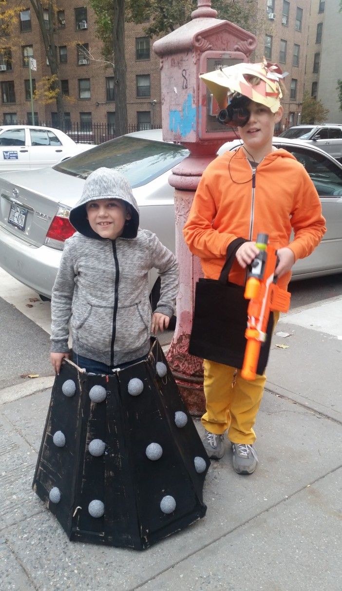 Dante as Dalek leader Davros. (Photo by Fort Greene Focus)