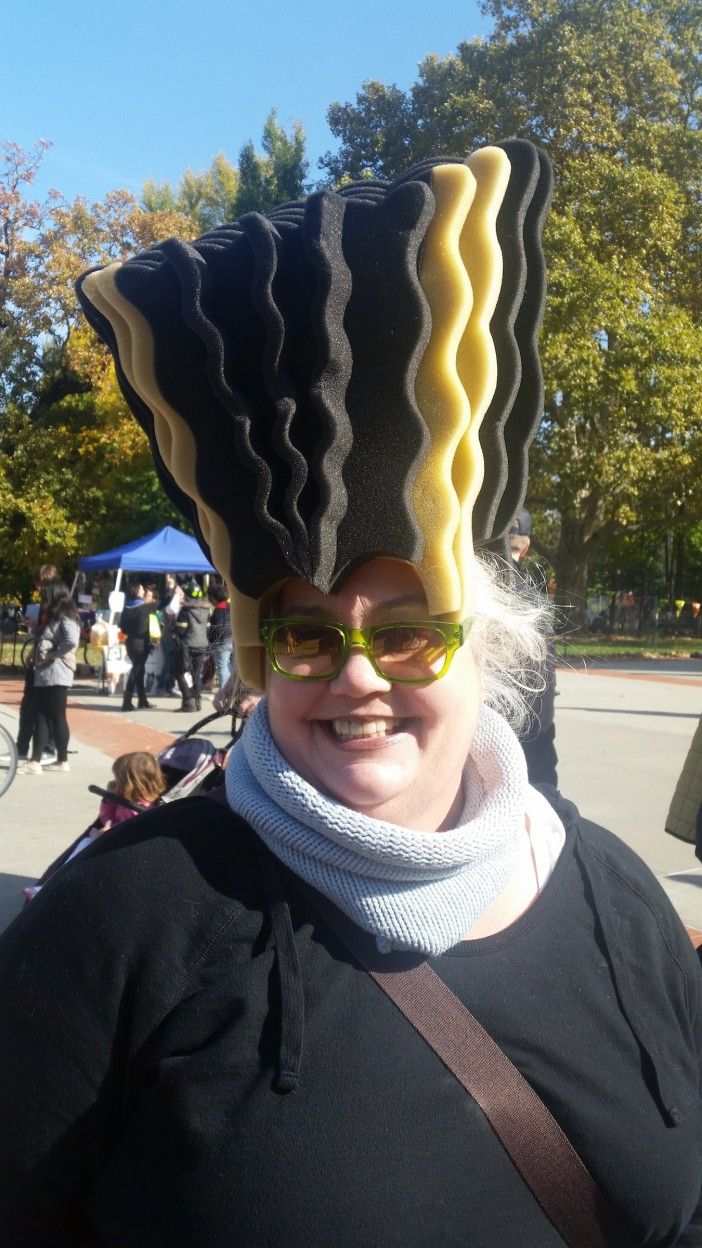 Michelle Lewis as Lady Frankenstein. (Photo by Fort Greene Focus)