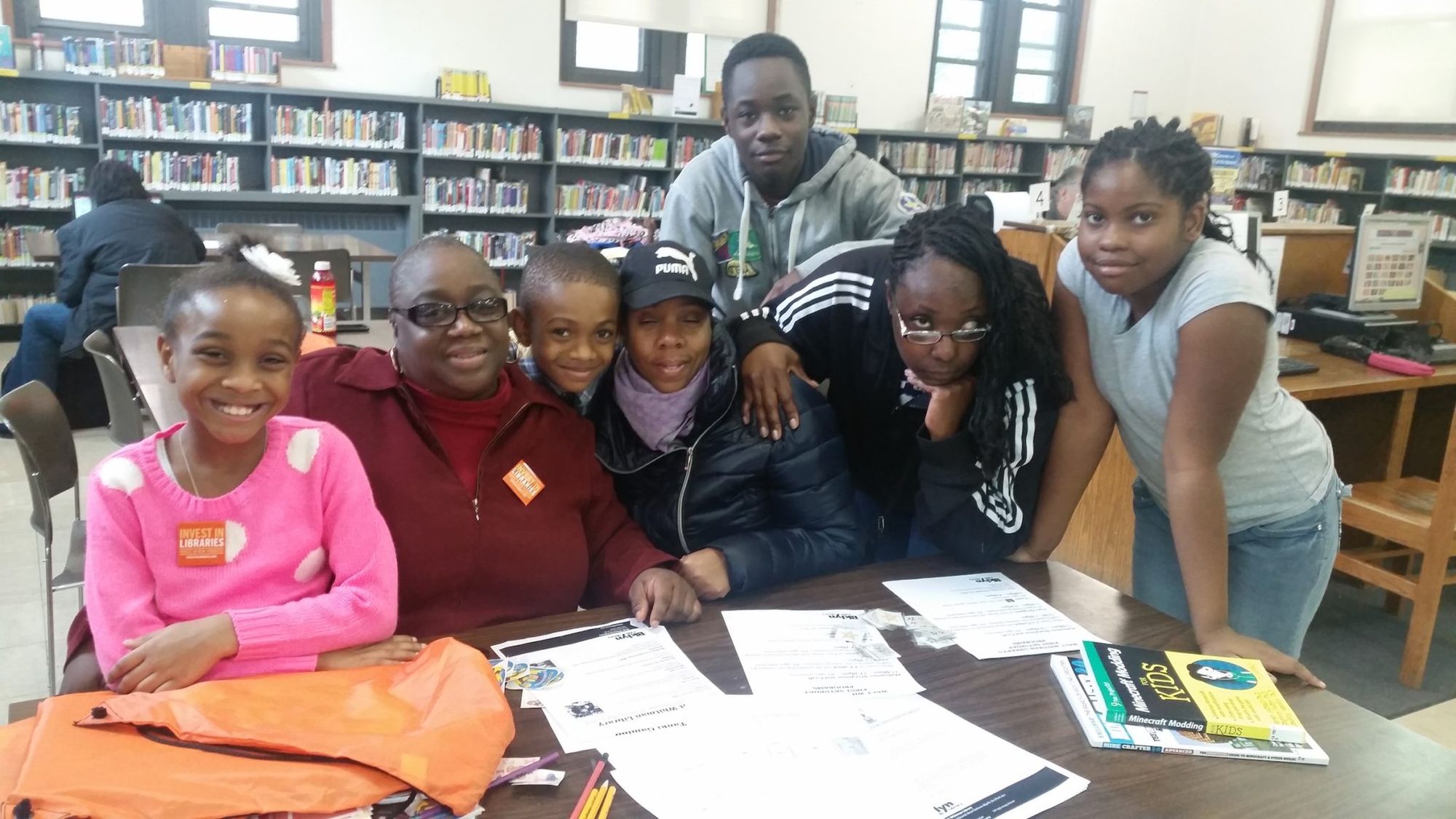 The Friends of Walt Whitman Library have organized a Family Day! (Photo by Heather Chin/Fort Greene Focus)