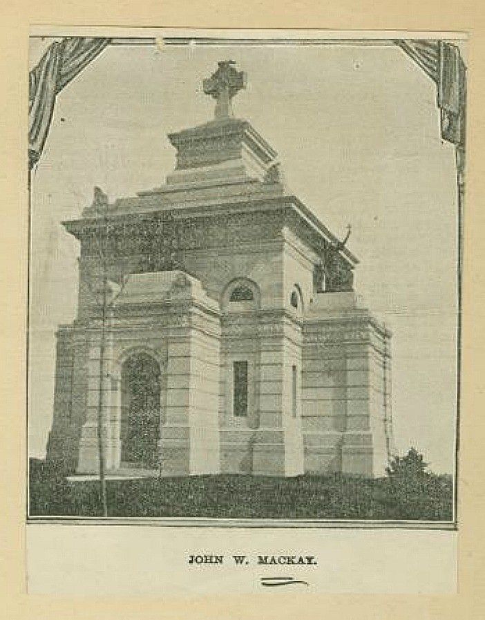 Mackay Mausoleum (Courtesy New York Public Library)