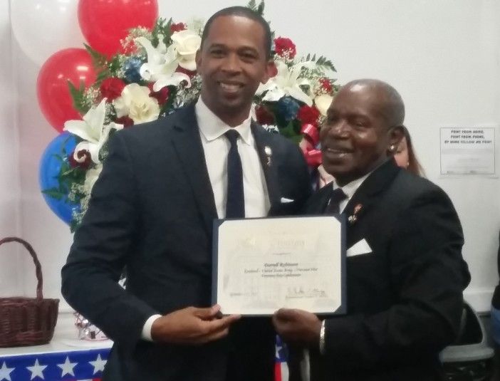 U.S. Army Corporal Darrell Robinson. (Photo by Fort Greene Focus)