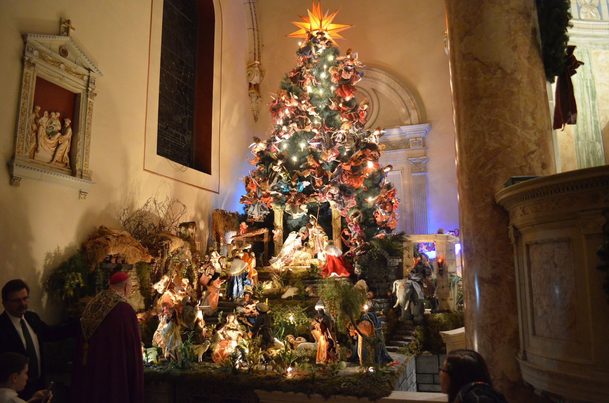 The Adoration Tree at Saint Mark Church.