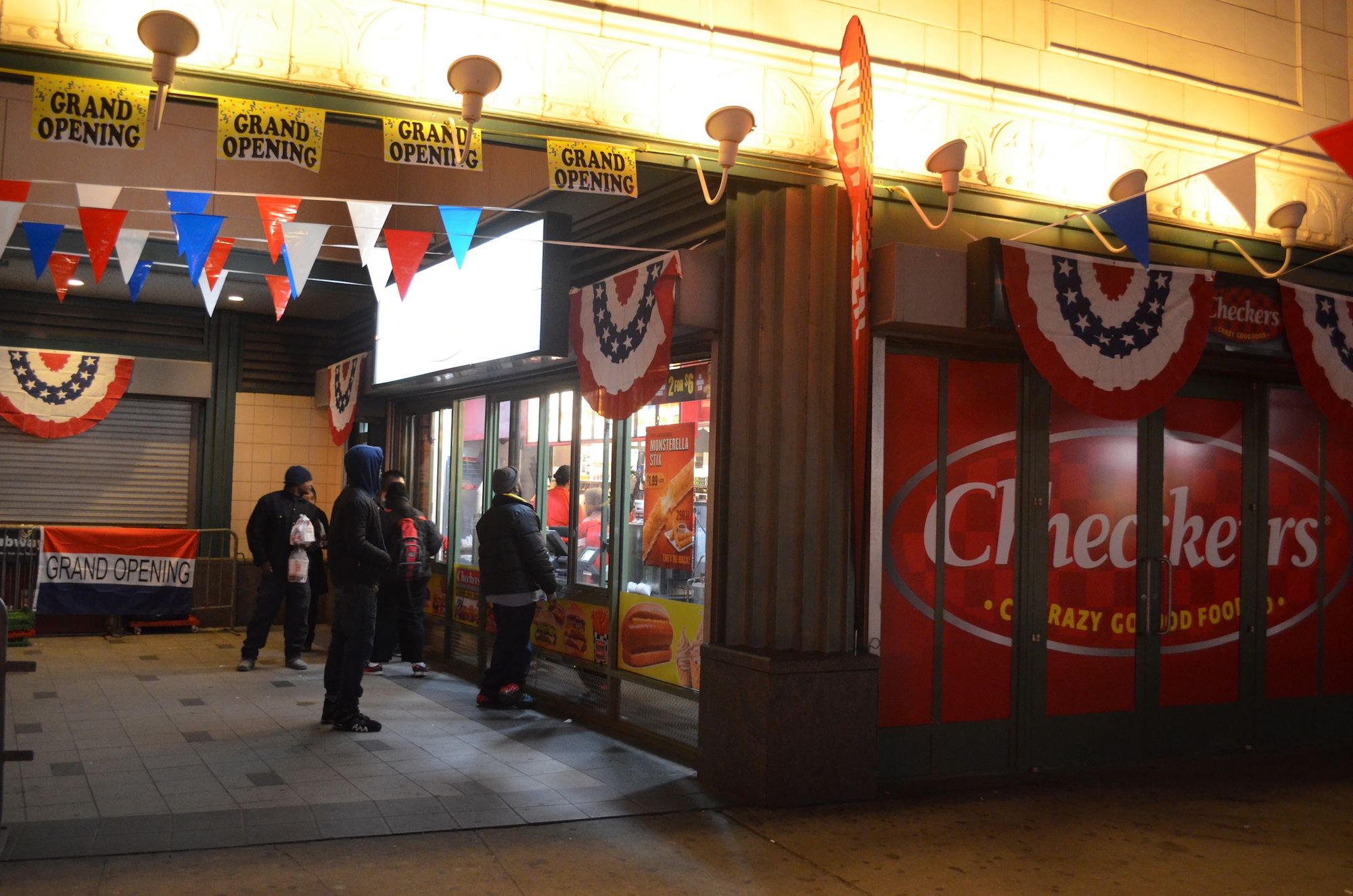 After Three Year Delay, Checkers Opens In Coney Island