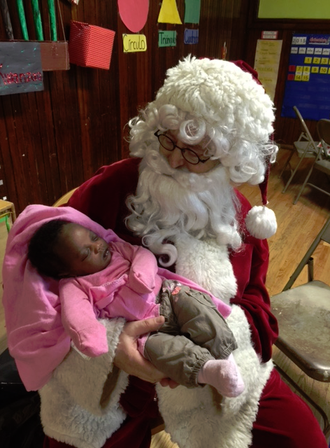 We have a feeling this little one is on the nice list (courtesy Susan Fox)