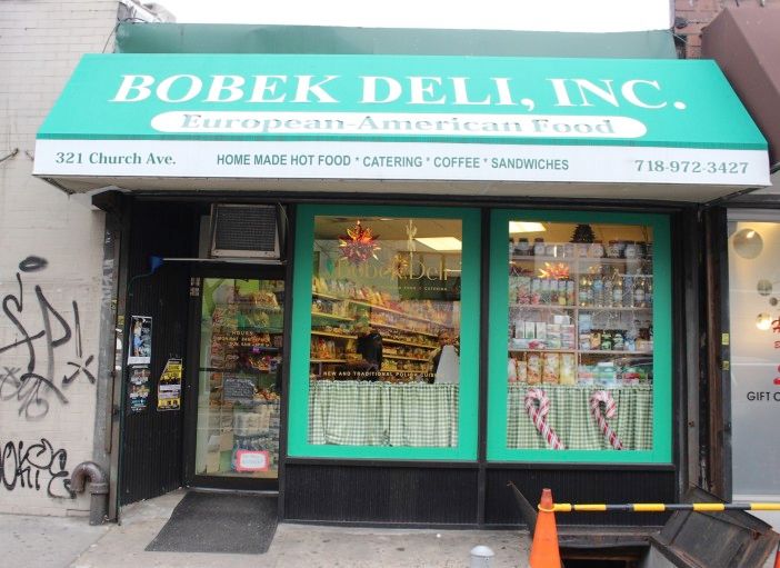 Bobek Deli on Church Avenue. (Photo by Shannon Geis/Ditmas Park Corner)