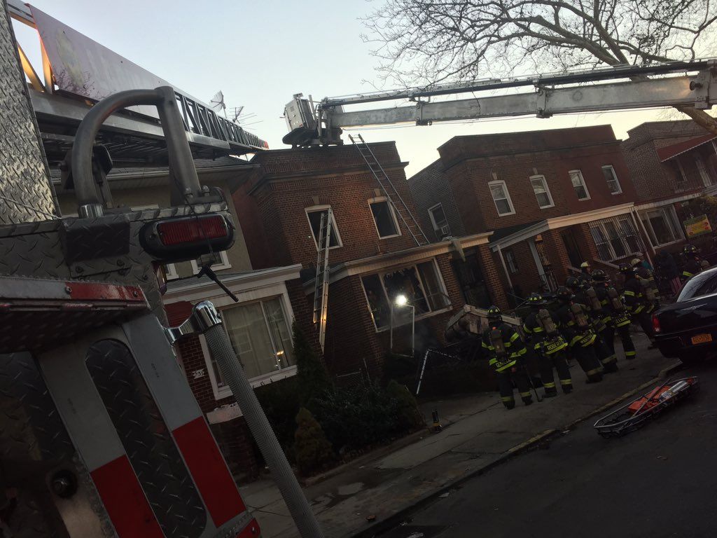 Two Alarm Fire On E. 28th Street Between Foster And Farragut