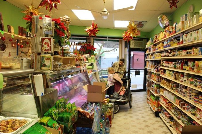 The colorful interior of Bobek Deli. (Photo by Shannon Geis/Ditmas Park Corner)