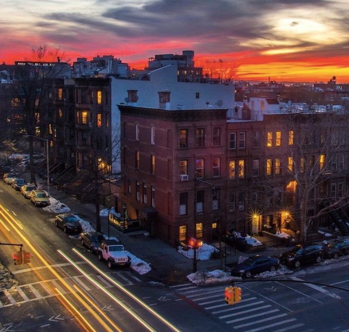 Park Slope sunset