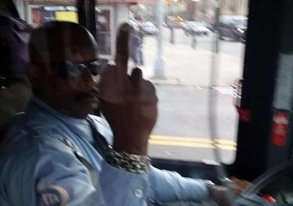 Bus Driver Suspended For Calling Woman A ‘Stupid B*tch’ And Giving Her The Finger