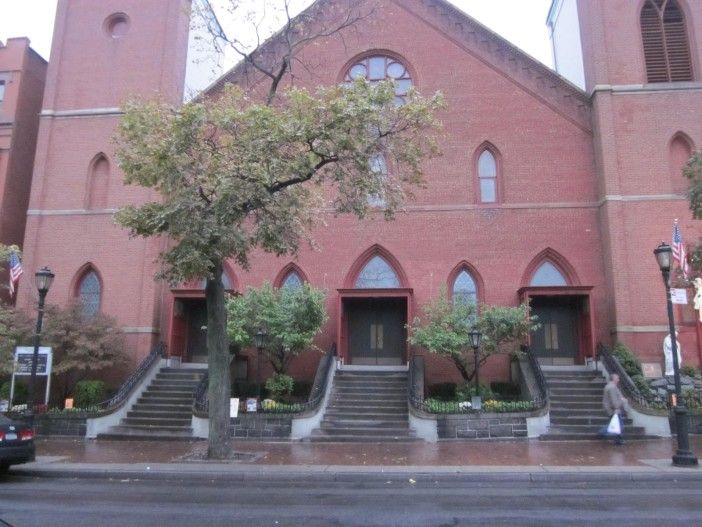 Holy Name of Jesus Church exterior, Windsor Terrace, Brooklyn, New York