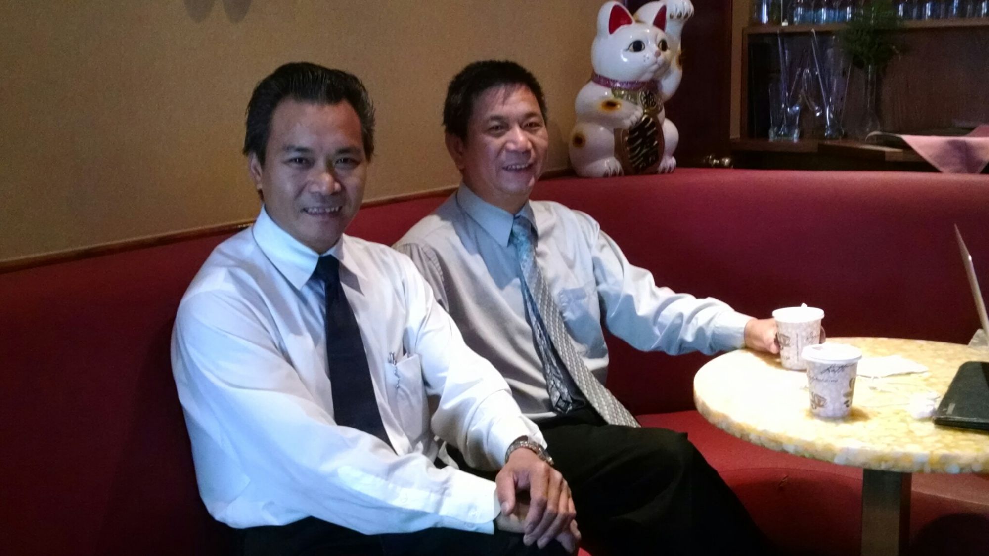 Jimmy and Donald Ruan (Photo by Rachel Silberstein/Bensonhurst Bean)