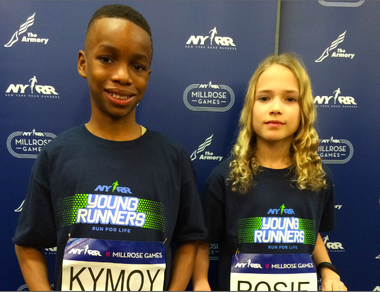 The Fastest Kids On The Block: Brooklyn Pre-Teens Host NYRR Youth Clinic And Race The 2016 Millrose Games
