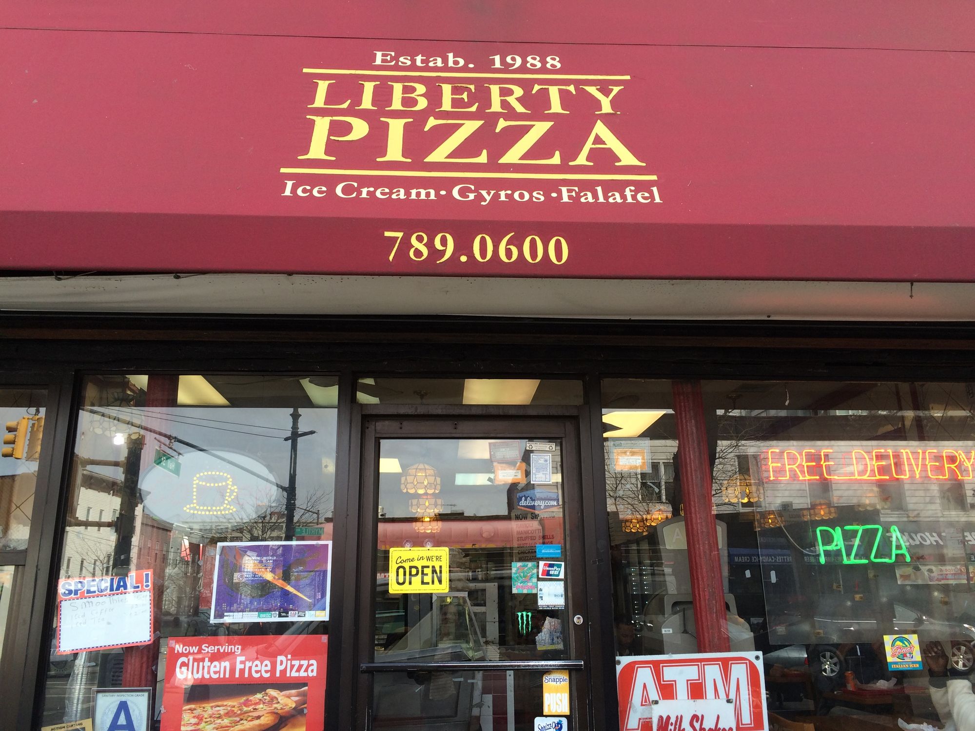 Come In We'Re Open_Liberty Pizza_Plaza Retention campaign _2016