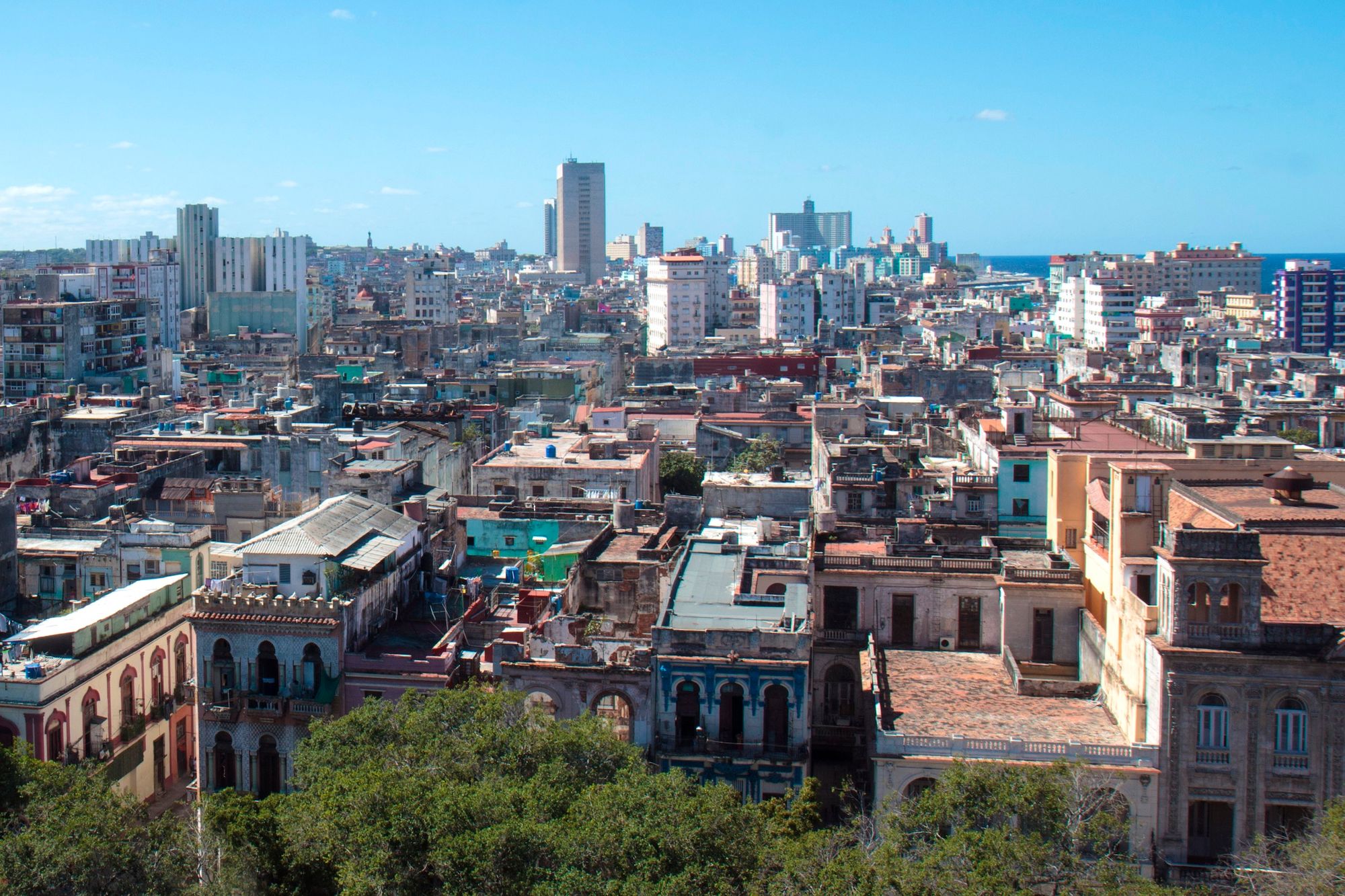 cuba aerial neighborhood