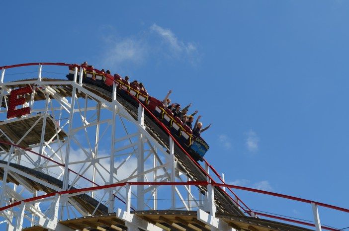 Elected Officials Christen Refurbished Cyclone At Luna Park Spring Opening