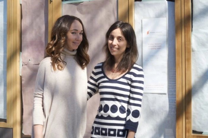 Co-founders Abigail Palanca (left) and Teresa Lagerman of Founders Workspace.