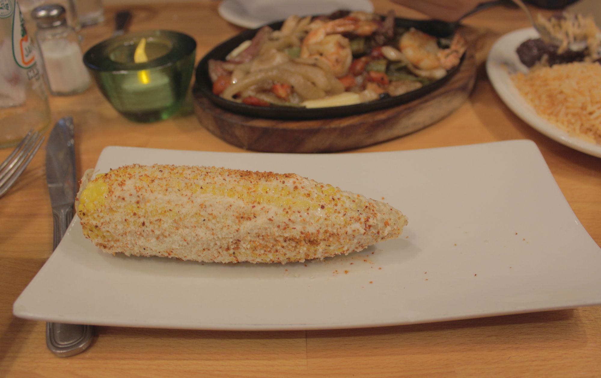 Elote. (Photo by Logan Frazier)