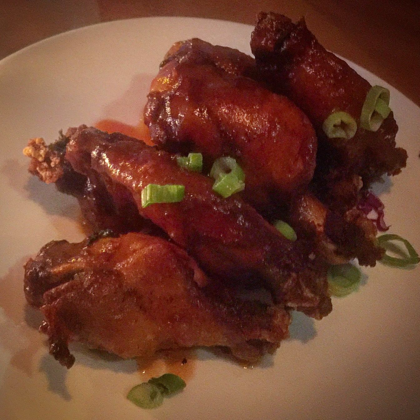 "Spicy" wings that were about as fiery as Trey Macdougal.