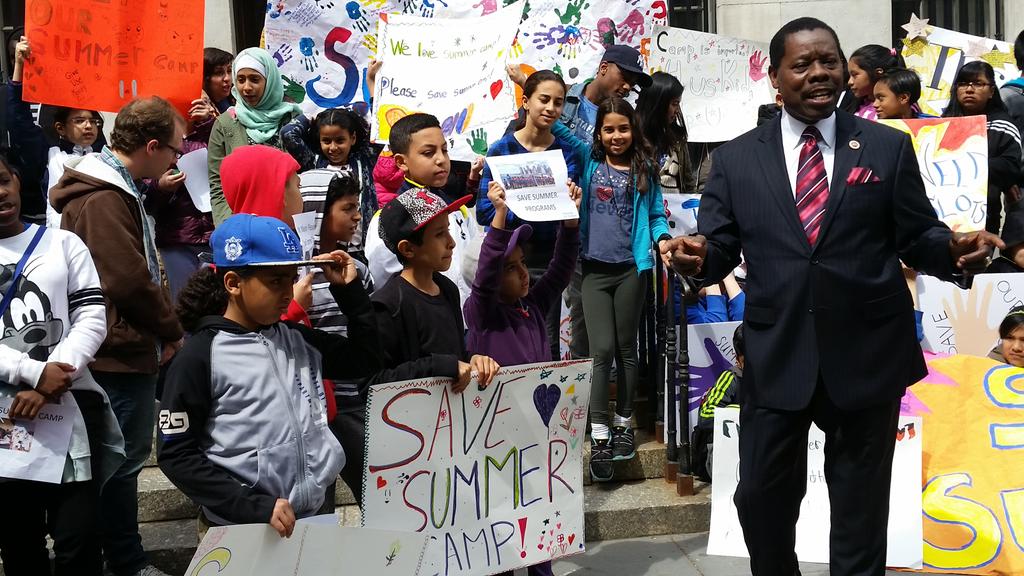 Brooklyn Kids Rally To Save Summer Programs Cut In Mayor’s Budget