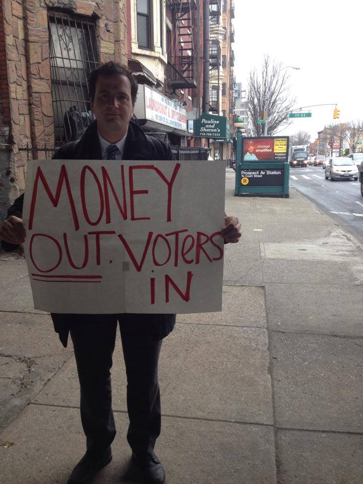 Jeff Kurzon is running without campaign donations. Courtesy of Jeff Kurzon's Facebook.