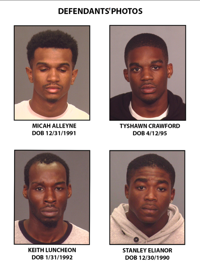 The defendants. (Courtesy Brooklyn District Attorney.)