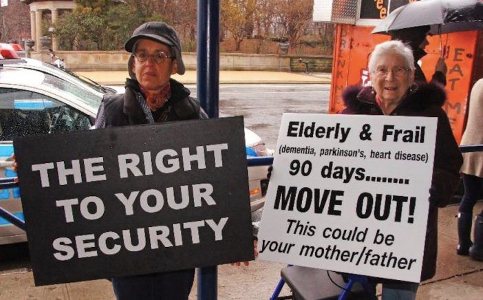 elderly evictions