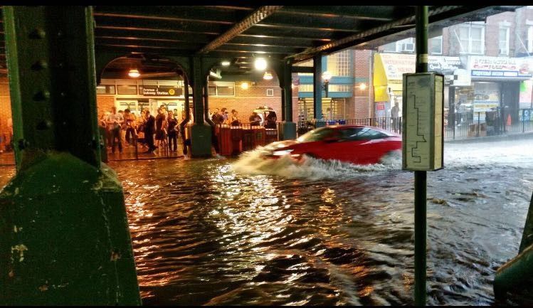 Trees Down, Power Outages Reported In Southern Brooklyn During Flash Flood [Photos]
