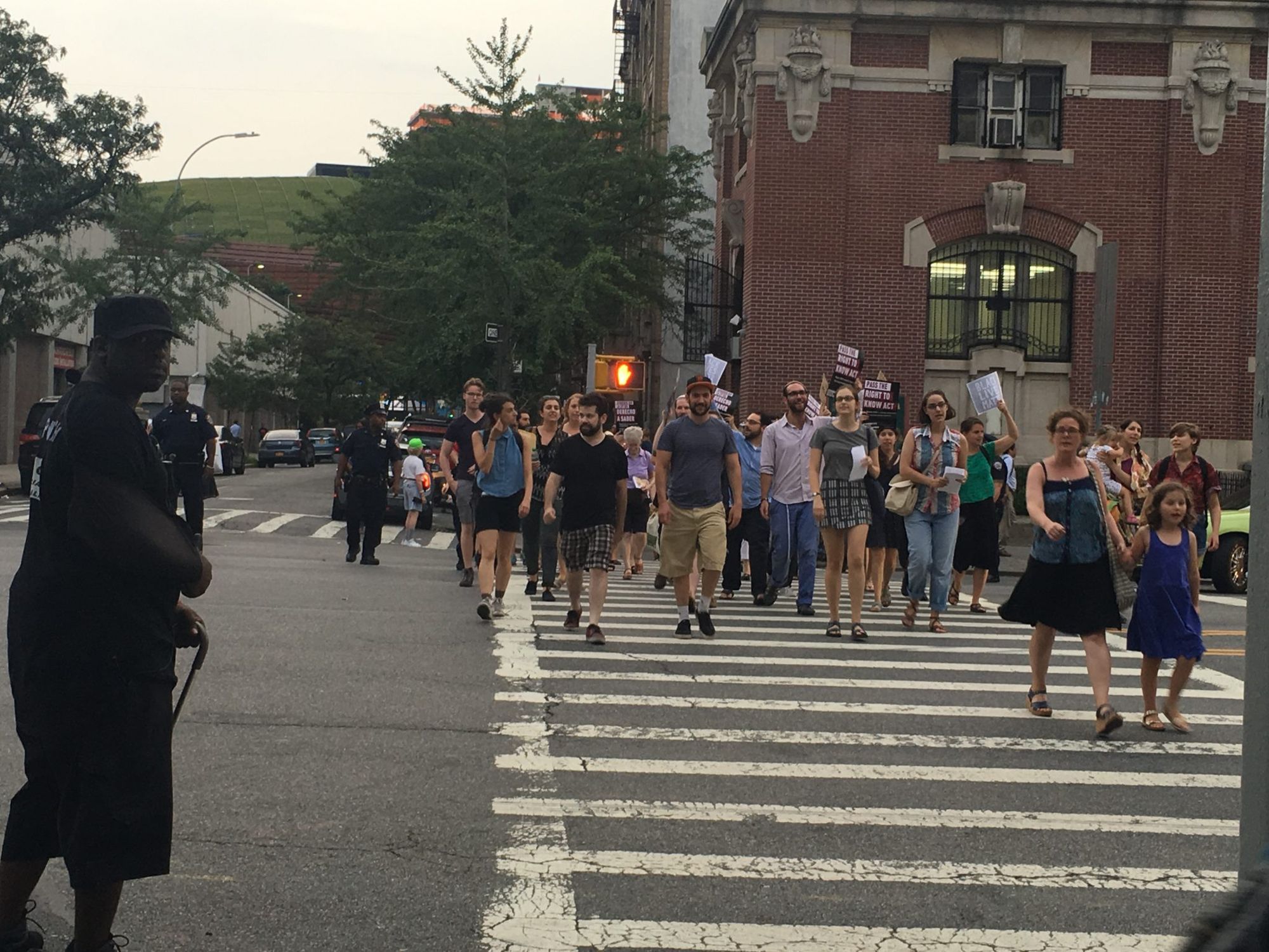 Jewish ‘Black Lives Matter’ Rally Electrifies Atlantic Avenue