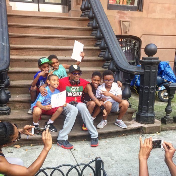 Spike Lee attended the march (Courtesy Fort Greene Focus/Justin Fox)